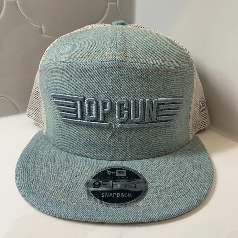 Top Gun Denim New Era 9FIFTY Adjustable Snapback Trucker Hat Cap OSFM